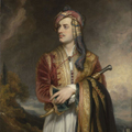 Retrato de Lord Byron en traje albanés, pintado por Thomas Phillips en 1813