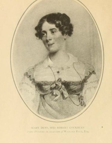 Retrato de su prima Mary Duff