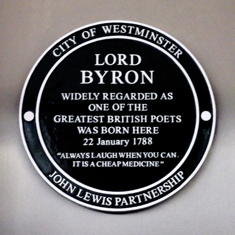 Imagen de la placa azul